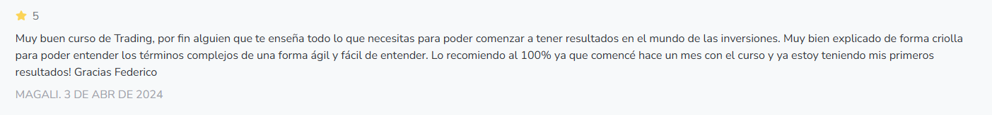 Testimonio alumno Magali