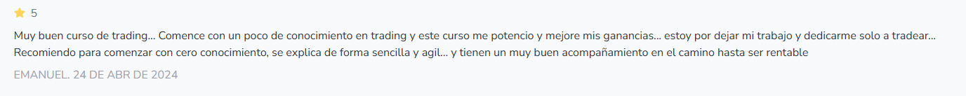 Testimonio alumno Emanuel