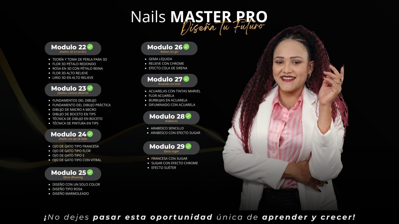 Nails Master Pro | Módulos 22-29