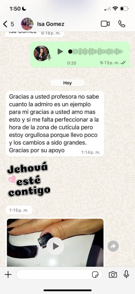 Testimonio Alumna
