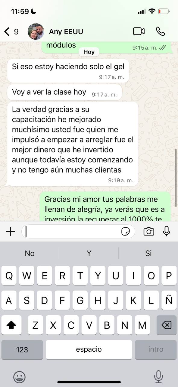 Testimonio Alumna